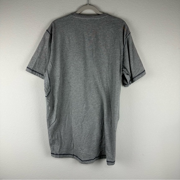 Ariat Gray Rebar Workman Heavy Duty Short Sleeve Tee Shirt Size XL Tall - Picture 3 of 7